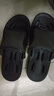 京东京造【浴室拖】拖鞋男士软弹速干漏水拖鞋eva浴室凉拖熠光黑40-41 实拍图