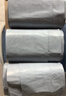 e洁平口垃圾袋黑色90*100cm84只1.9丝点断特大号物业酒店厨房加厚 实拍图