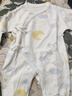 婧麒（JOYNCLEON）新生婴儿衣服春夏0-3个月初生男女宝宝连体衣棉蝴蝶哈衣爬服四季 天马星空 59cm 【1-3个月/体重3.5-6.9kg】 实拍图