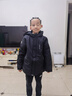 戴维贝拉（DAVE＆BELLA）加厚保暖连帽女童棉服男童棉衣外套儿童冬装幼儿小童冬天外出棉袄 碳黑色DB16285-A 140 cm（建议身高130-140cm） 实拍图