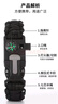 多功能户外伞绳手链打火石指南针登山救生手绳求救哨应急生存装备 多功能手链-藏青-1个装 实拍图