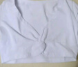 艾舞戈儿童舞蹈服秋冬季长袖小外套坎肩毛衣女孩跳舞上衣女童练功服披肩 白色（弹力棉） M 实拍图