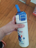 希乐保温杯316不锈钢学生儿童卡通吸管杯户外大容量便携双饮杯子 XB24100KT蓝色400ml1个 实拍图