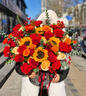冉子花坊鲜花速递同城配送向日葵混搭抱抱桶玫瑰送女友爱人生日礼物真鲜花 美好祝愿 实拍图