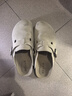 百丽休闲厚底增高勃肯鞋男包头外穿半拖鞋B3731BH5 杏色 40 实拍图