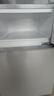 新飞冰箱小型租房用 一级能效冷 藏冷冻两用1-2人家用小冰箱 出租房双门电冰箱办公室两门 25年升级款 38A108 一级能效【经典款】银色 实拍图