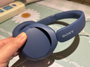 索尼（SONY） WH-CH520头戴式无线蓝牙耳机 舒适高效 学习游戏音乐耳机 苹果安卓手机通话耳麦 礼物送男女友 蓝色 国行 实拍图
