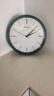 丽声（RHYTHM）RHYTHM日本静音夜光客厅大挂钟家用轻奢简约时尚32cm CMG635WR05 实拍图