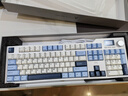 黑爵（AJAZZ）AK35IV3 MAX三模热插拔机械键盘 Gasket结构 PBT键帽TFT彩屏 FR4沉金定位板 RGB 蓝白 牛油果轴  实拍图