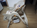 哈卡达（HAGADAY）宝宝餐椅婴儿成长椅学座椅多功能椅子家用餐桌椅子可折叠学坐神器 【摇椅+免安装】汉白银Pro+睡垫 实拍图