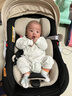 怡戈（Ekobebe）小元宝新生婴儿提篮式儿童安全座椅汽车用宝宝便携车载提篮 米黑 实拍图