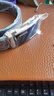 啄木鸟（TUCANO）皮带男真皮自动扣牛皮腰带中青年简约休闲男士皮带时尚百搭裤腰带 银Z款【收藏关注送礼盒装】 实拍图