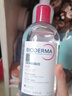 贝德玛（BIODERMA）粉水舒妍洁肤液卸妆水敏感肌可用温和无需水洗500ml*2 实拍图