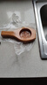焙小爱 木质月饼模具冰皮广式月饼模子 家用不粘南瓜饼馒头模具加深立体 1孔-中号圆福 实拍图