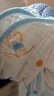 十月结晶婴儿拍嗝巾纱布毛巾口水巾婴儿喂奶巾宝宝平枕拍嗝垫背巾2条 小熊 实拍图