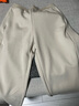 优衣库女装快干休闲廓形裤运动弯刀镰刀裤高腰速干新款479619 30 浅米色 XL /165/76A 实拍图