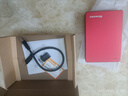 纽曼（Newsmy）1TB 移动硬盘  双盘备份 清风Plus金属版 USB3.0 2.5英寸 东方红 多色可选 手机连接 实拍图