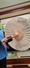 毕六福 油纸伞古风防晒防雨手工实用男女汉服雨伞可定制图案30天工期 青山远黛(巨美的清冷氛围感) 100cm半穿（普通杆) 实拍图