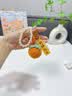 繁夏好柿发生毛线钩织车钥匙扣心想事橙钥匙链书包挂件生日礼物挂件 实拍图