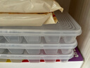 美丽雅饺子盒冰箱收纳盒食品级分格保鲜多功能速冻水饺馄饨盒三层三盖 实拍图