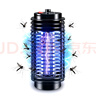 仟居佳 灭蚊灯家用电子灭蚊器驱蚊卧室电击式LED电蚊灯拍灭蚊神器杀虫灯 黑色：光诱+电击 实拍图