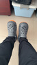 洁丽雅手术室洞洞鞋男士夏季外穿防滑沙滩凉鞋厚底EVA防臭医用拖鞋男 灰色 【顺丰速运 安心送达】 44-45 【适合43-44码】 实拍图