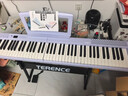 特伦斯折叠钢琴88键便携式电钢琴成人儿童电子琴重力度键盘V30pro家用 梦幻紫+专用琴包+Z型琴架 实拍图