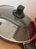 苏泊尔（SUPOR）平底锅不粘锅 牛排煎锅 麦饭石色炒菜锅煎蛋煎饼锅电磁炉燃气通用 【26CM加深】配盖+木铲 实拍图