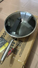 炊大皇 炒锅 304不锈钢炒菜锅煎锅 平底不粘炒锅32cm 可立可视盖不挑灶 实拍图