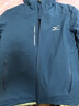 美津浓（MIZUNO）户外夹克男连帽梭织透气情侣锋衣加绒加厚加棉外套男上衣 实拍图