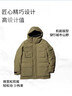 优衣库男装女装高级保暖羽绒茄克冰雪羽绒户外连帽外套477136 56 橄榄色 XL /180/108B 实拍图