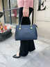 路易生活 LOUIS'S LIFE妈妈包中年女士女神节手提斜挎两用轻便耐磨日常送妈妈送老婆礼物 深蓝 实拍图