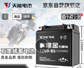 天能电池天能免维护摩托车电瓶12v9a通用大排量跨骑车踏板车电池12N9 实拍图