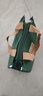 鹏境2024帆布手提包原创日系女士水桶帆布袋托特拉链便当饭餐盒简约包 小熊小方包【清新绿】 实拍图