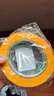 北极熊和纸胶带 无痕美纹纸胶带拼豆豆工具遮蔽膜美缝分色纸装修喷漆墙面20mm*50m黄色 1卷装MK-2051Y 实拍图