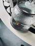 FUNORK全自动上水电热烧水壶玻璃烧水器茶台专用一体茶桌茶几保温泡茶具抽水电茶炉 1L 底部上水 - 白色 实拍图