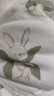 童泰新生婴儿衣服连体衣夹棉秋冬季0-6月初生宝宝纯棉加厚哈衣爬服 魔法小兔 52cm (建议0-2个月身高50-55cm) 实拍图
