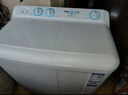 海尔（Haier）双桶洗衣机半自动 家用大件洗 10公斤大容量 省水电 以旧换新 双缸 原厂品质XPB100-81D2 实拍图