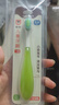 世喜儿童牙刷3-6岁宝宝软毛护齿婴儿凸面宽毛深度清洁窝沟单支装绿色 实拍图