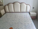 全友家居 奶油风皮艺床头软包靠背女孩公主床1.8米×2米儿童双人大床 实拍图