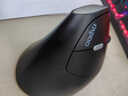 雷柏（Rapoo） MV20轻音版 无线鼠标 垂直鼠标 办公鼠标 轻音鼠标 人体工学 笔记本鼠标 电脑鼠标 黑色 实拍图
