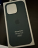 Apple/苹果 iPhone 16 Pro 硅胶手机壳-湖绿色 磁吸手机壳苹果16pro手机壳苹果手机壳全包 实拍图
