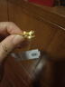 周六福在逃公主系列蝴蝶结黄金戒指女计价A0112641 活口13号 约2.83g 实拍图