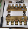 金角金牛地暖地热集分水器黄铜大流量方体加厚主管32/1寸支路20/4分 5路方体大流量铜分水器五件套 实拍图