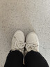 唐狮（TonLion）老爹鞋女鞋2025秋冬季厚底休闲鞋子女士增高运动小白鞋女 米色 37 实拍图