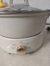 美的（Midea）电火锅IH电磁加热火锅专用锅分体家用多功能锅4.5L大容量3分钟飞快沸腾电煮锅带蒸屉HGE22BY06Z 实拍图