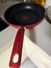 特福（Tefal）平底锅家用牛排不粘煎锅少油烟有钛煎饼锅电磁炉燃气灶通用26cm 实拍图