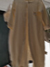 爱宝适婴儿连体衣春秋冬纯棉宝宝哈衣爬服新生儿衣服睡衣黄色90cm  T142 实拍图