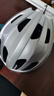 京东京造 超轻气动骑行头盔公路山地自行车头盔国标认证单车盔ZX05金属银 实拍图