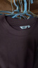优衣库男女装大师T AIRism宽松圆领T恤五分袖短袖475355 465185 475355/19酒红色 M 实拍图